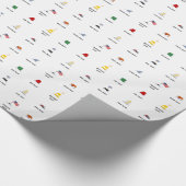 Cadeau Papier d'emballage de guide de balise (Coin)