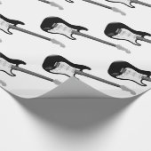 Cadeau Papier d'emballage de guitare basse (Coin)