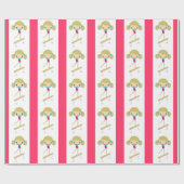 Cadeau Papier d'emballage de gymnastique (Plat)