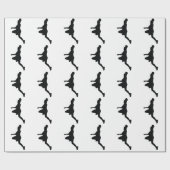 Cadeau Papier d'emballage de handball (Plat)