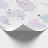 Cadeau Papier d'emballage de hérisson (Coin)