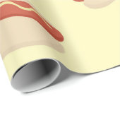 Cadeau Papier d'emballage de hot-dog (Coin rond)