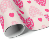 Cadeau Papier d'emballage de jour Valentines (Coin rond)