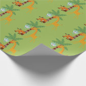 Cadeau Papier d'emballage de jungle (Coin)