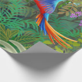 Cadeau Papier d'emballage de jungle tropicale de (Coin)