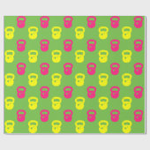 Cadeau Papier d'emballage de Kettlebell - (Plat)