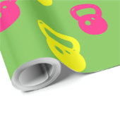 Cadeau Papier d'emballage de Kettlebell - (Coin rond)