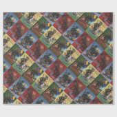 Cadeau Papier d'emballage de Krampus (Plat)