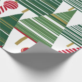 Cadeau papier d'emballage de la forêt de noël (Coin)