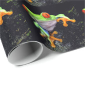 Cadeau Papier d'emballage de la grenouille 3 (Coin rond)