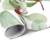 Cadeau Papier d'emballage de la noël omella (Coin rond)