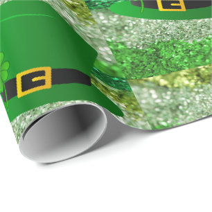 Cadeau Papier d'emballage de la Saint-Patrick