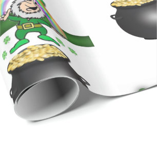Cadeau Papier d'emballage de la Saint-Patrick