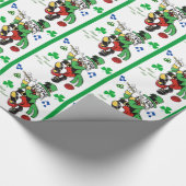 Cadeau Papier d'emballage de la Saint-Patrick (Coin)