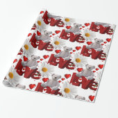 Cadeau Papier d'emballage de la Saint-Valentin (Déroulé)