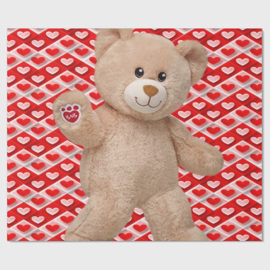 Cadeau Papier d'emballage de la Saint-Valentin (Plat)