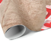 Cadeau Papier d'emballage de la Saint-Valentin (Coin rond)