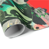 Cadeau Papier d'emballage de la Saint-Valentin (Coin rond)