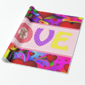 Cadeau Papier d'emballage de la Saint-Valentin (Déroulé)