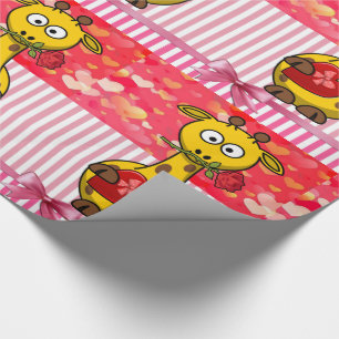 Cadeau Papier d'emballage de la Saint-Valentin