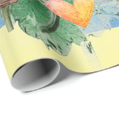 Cadeau Papier d'emballage de la Saint-Valentin (Coin rond)