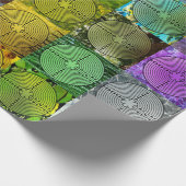 Cadeau Papier d'emballage de labyrinthe coloré (Coin)