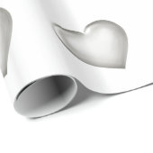 Cadeau Papier d'emballage de l'anniversaire d'argent (Coin rond)