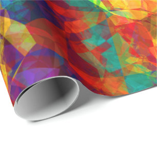 Cadeau Papier d'emballage de l'art abstrait 125