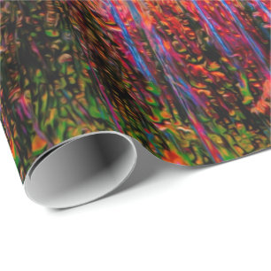 Cadeau Papier d'emballage de l'art abstrait 81