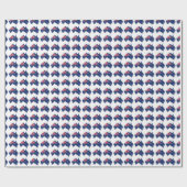 Cadeau Papier d'emballage de l'Australie de drapeau de (Plat)