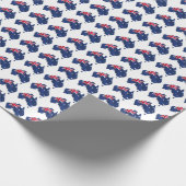 Cadeau Papier d'emballage de l'Australie de drapeau de (Coin)