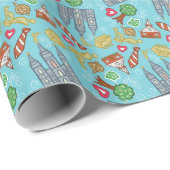 Cadeau Papier d'emballage de LDS (Coin rond)