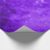 Cadeau Papier d'emballage de l'espace pourpre (Coin)