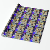 Papier d'emballage de loup-garou