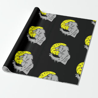 Cadeau Papier d'emballage de LOUP-GAROU