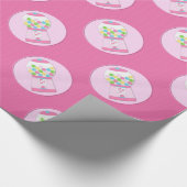 Cadeau Papier d'emballage de machine rose de Bubblegum (Coin)