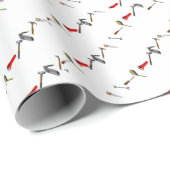 Cadeau Papier d'emballage de machines-outils pour la fête (Coin rond)