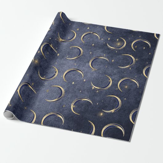 Cadeau Papier d'emballage de magicien (Déroulé)