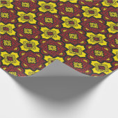 Cadeau papier d'emballage de Marocain-style (Coin)