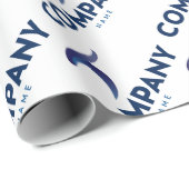 Cadeau Papier d'emballage de marque unique (Coin rond)