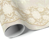 Cadeau Papier d'emballage de mascarade élégante (Coin rond)