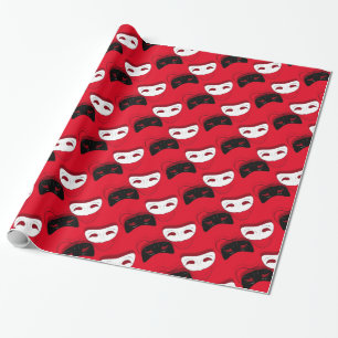 Cadeau Papier d'emballage de masques de théâtre