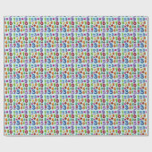 Cadeau Papier d'emballage de mathématicien (Plat)