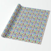Cadeau Papier d'emballage de mathématicien (Déroulé)