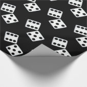 Cadeau Papier d'emballage de matrices blanches (Coin)