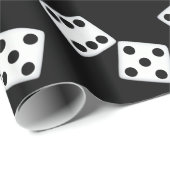 Cadeau Papier d'emballage de matrices blanches (Coin rond)