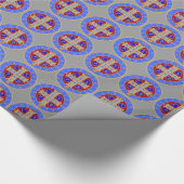 Cadeau Papier d'emballage de médaille de St Benoît (Coin)