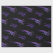 Cadeau Papier d'emballage de méduse électrique (Plat)