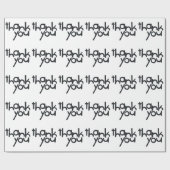 Cadeau Papier d'emballage de Merci (Plat)