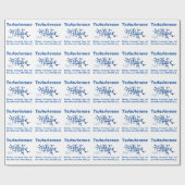 Cadeau Papier d'emballage de molécule de testostérone (Plat)